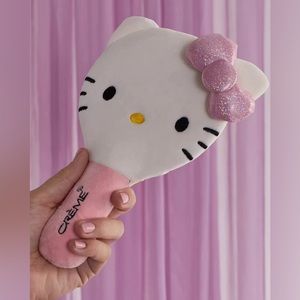 The Crème Shop Hello Kitty Plush Portable Mirror - In Box